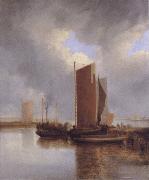 John Crome The Steam Packet oil on canvas